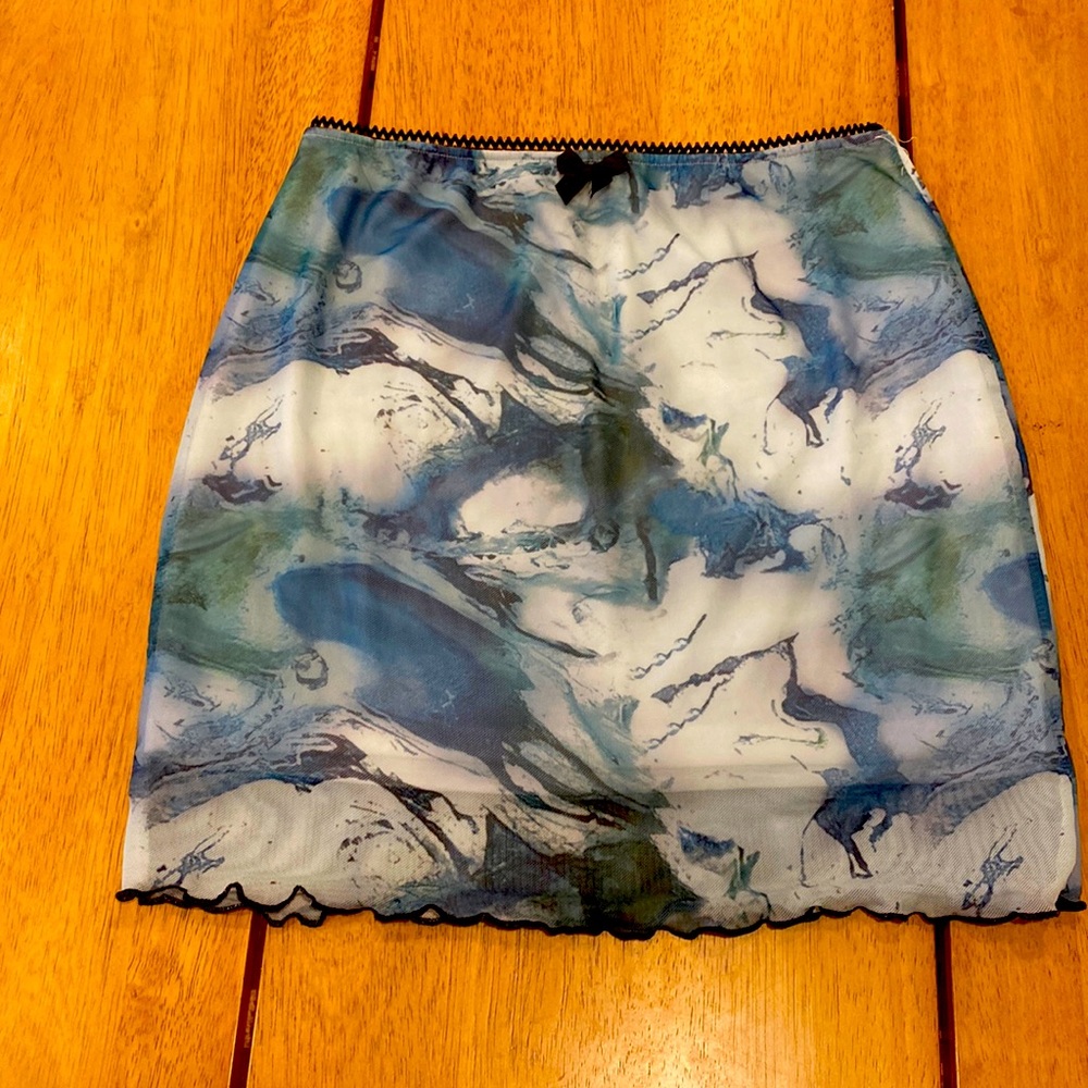 Small Blue Skirt